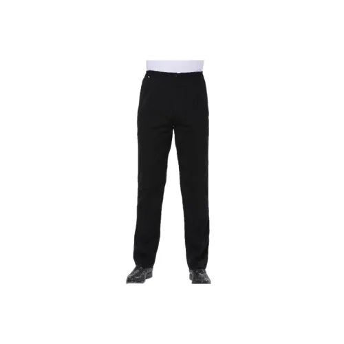 Fashionable Loose Cotton Suit Trousers