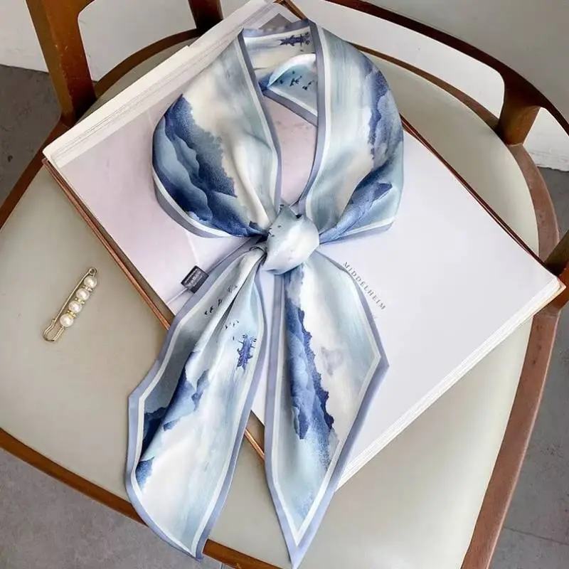 Fashionable Funky Silk Scarf Women-2