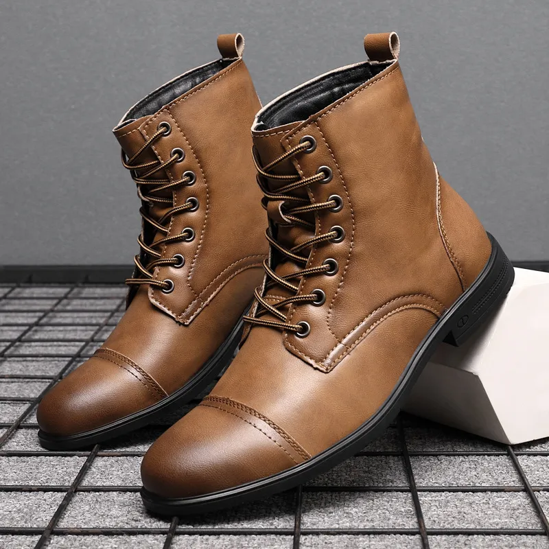 Fashionable Retro Martin Boot-6