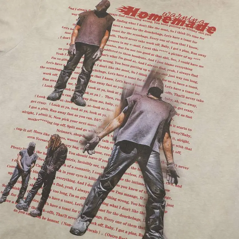 Street Loose 100% Cotton T Shirt-6