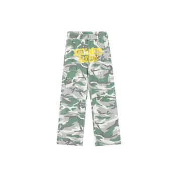 Loose Retro Camouflage Crowd Pants