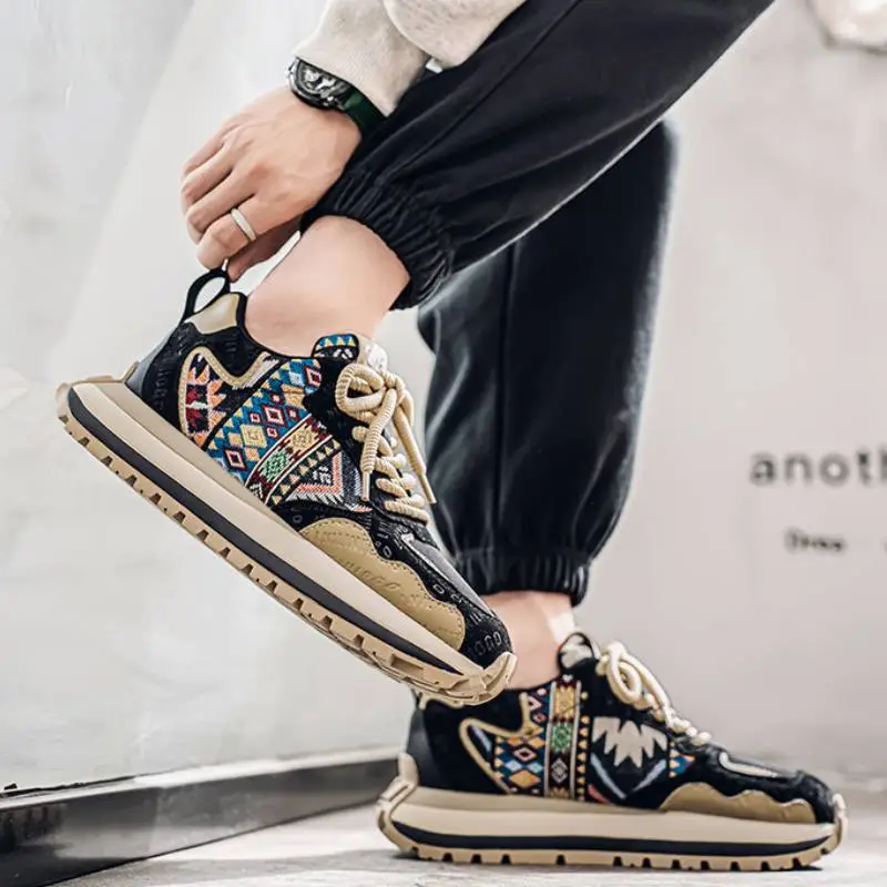 Fashionable Embroidery Lifestyle Shoes-5