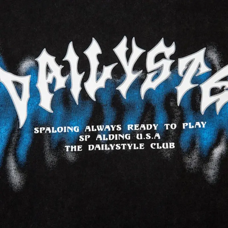 Retro Ripped 100% Cotton T Shirt-2