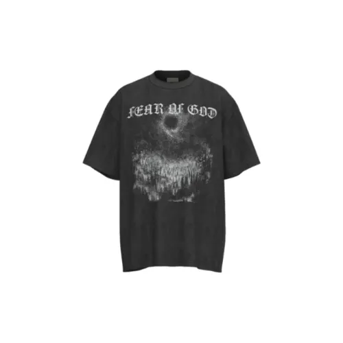 HipHop Washed Cross T Shirt