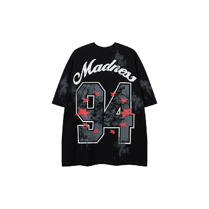 Retro Fashionable Combed Cotton T-Shirt-3
