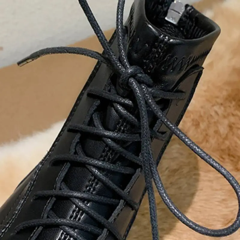 Casual Zipper Martin Boot-3