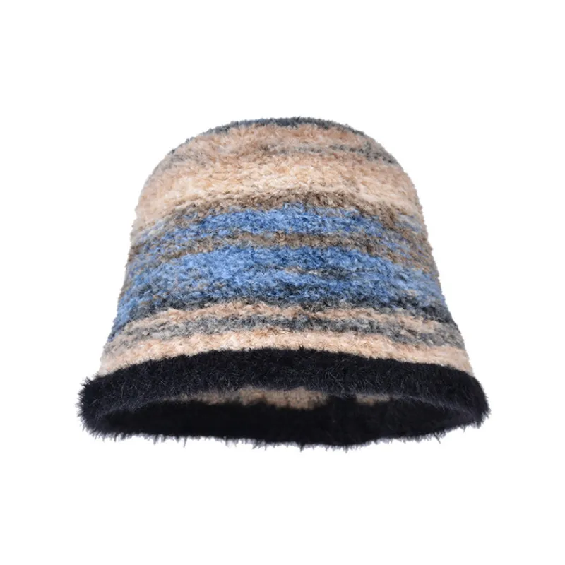 Contrast Color Warming Bucket Hat-1