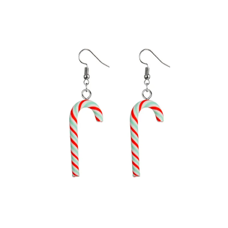 Fashionable Rainbow Stripe Earring-3
