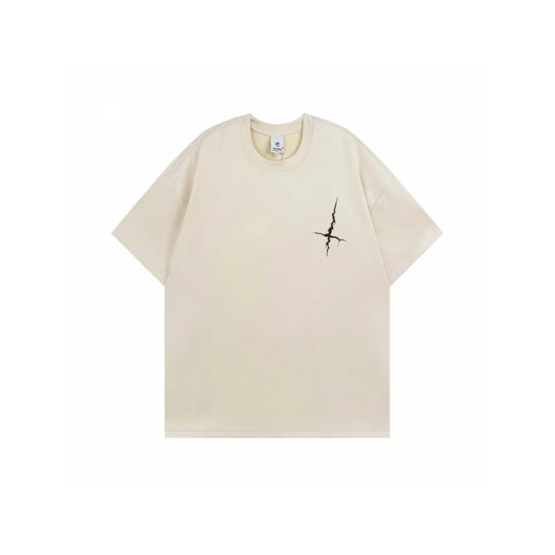 Street Trendy Blended Synthetic Fabrics T Shirt Unisex-6