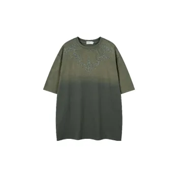 Retro Ombre 100% Cotton T Shirt