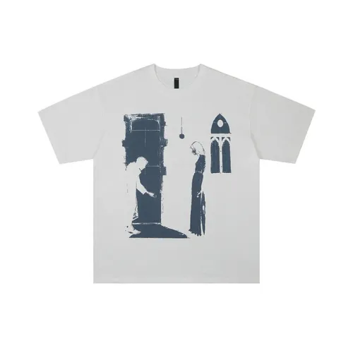 Retro Character Image Design T-Shirt