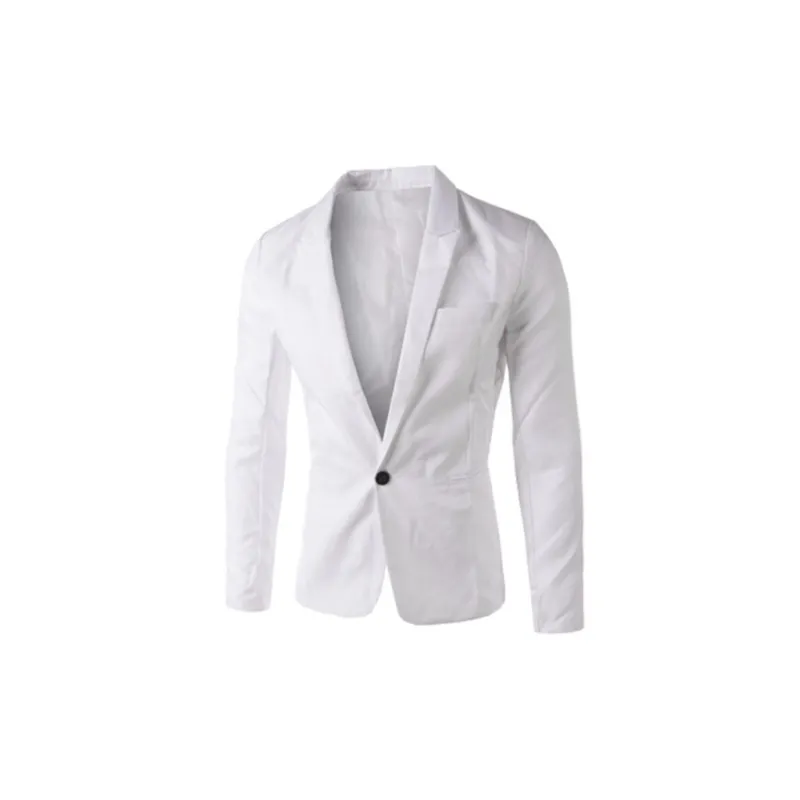 Casual Plain Business Suit-3