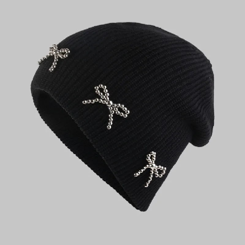 Bow Fashionable Beanie-1