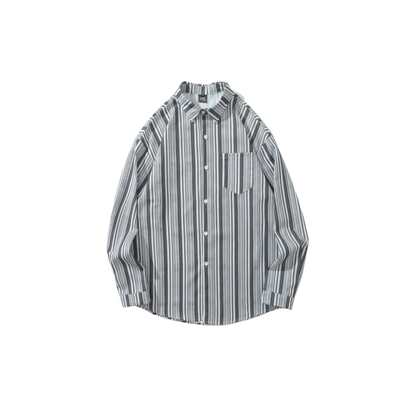 Loose Retro Cotton Shirt-6