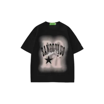 Retro Trendy Short Sleeved T Shirt