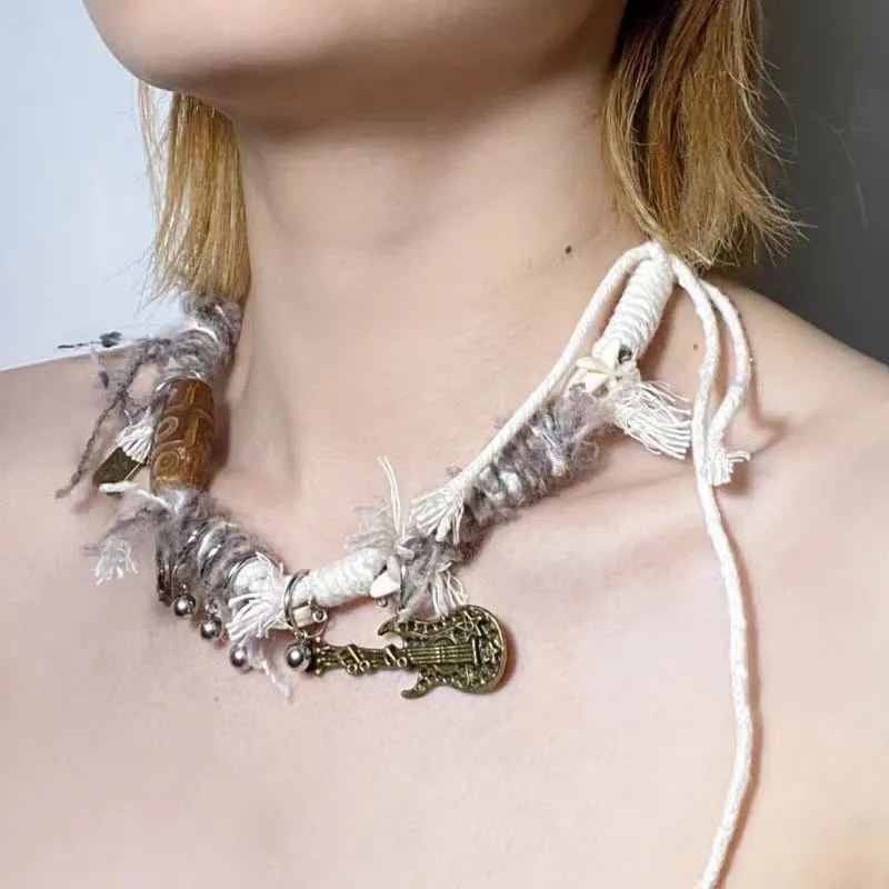 Punk Braid Necklace-1