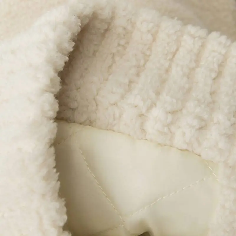 Retro Warm Quilted Jacket Women-5