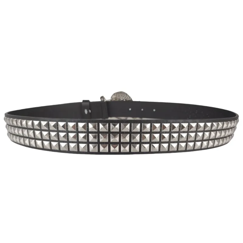 Hip Hop Retro Fashion Leather Belt-3