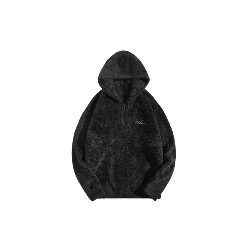 Basics Loose Polar Fleece Sweatshirt-0