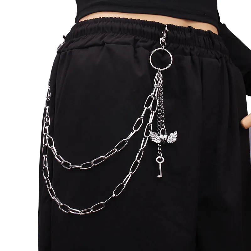 Retro Cool Fashionable Pantss Chain-1