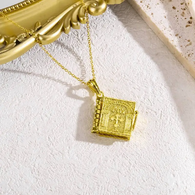 Retro Simple Necklace Man-5