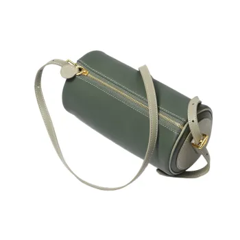 Retro Plain Crossbody Bag