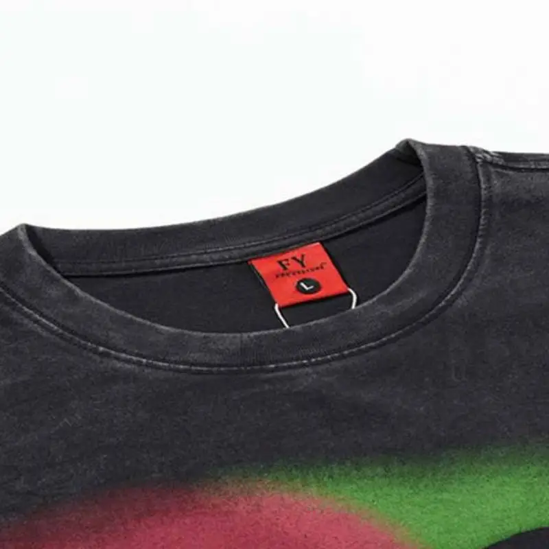 Fashionable Loose Cotton Blended Fabric T Shirt-7
