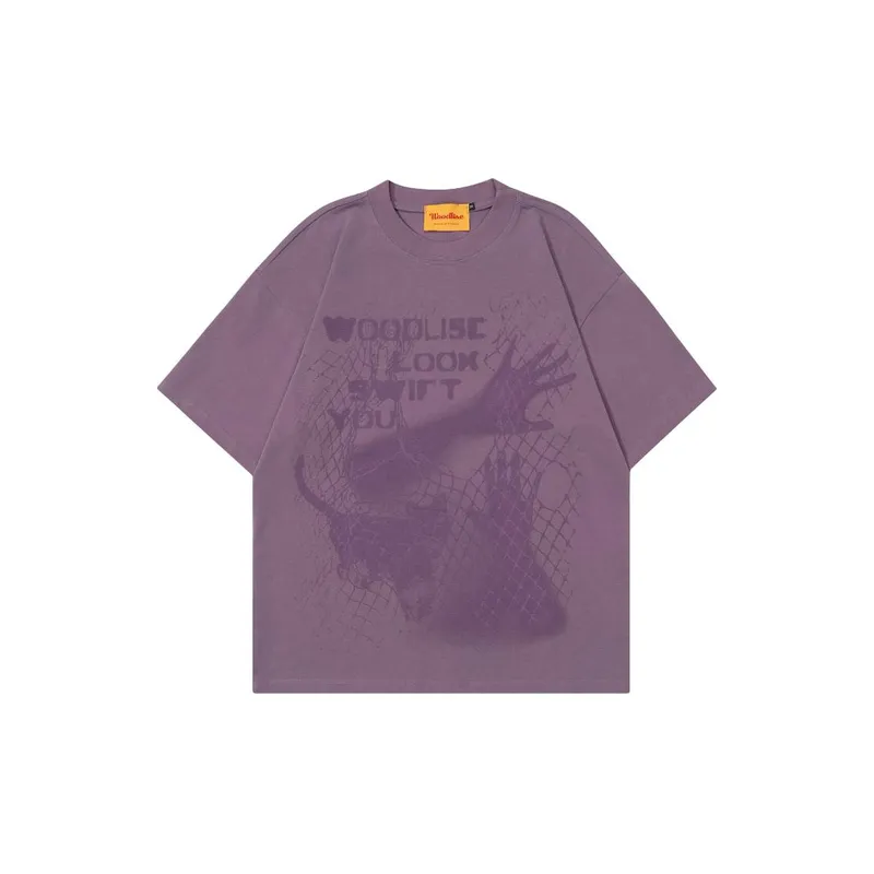 Blurring Cat Print Tee-2