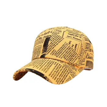 Fashion Letter Peaked Cap