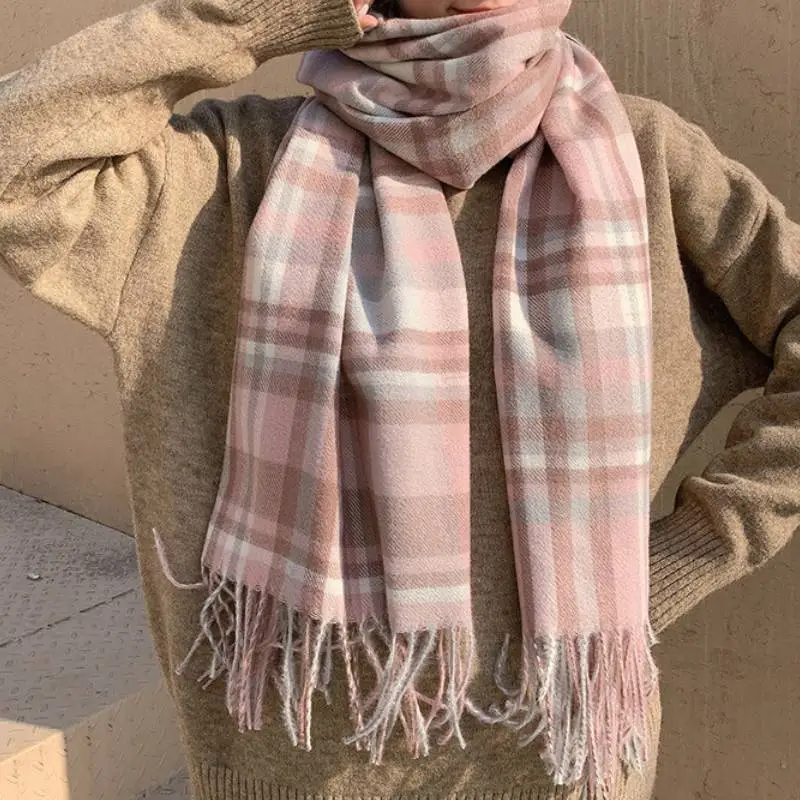 Casual Retro Knit Scarf-2
