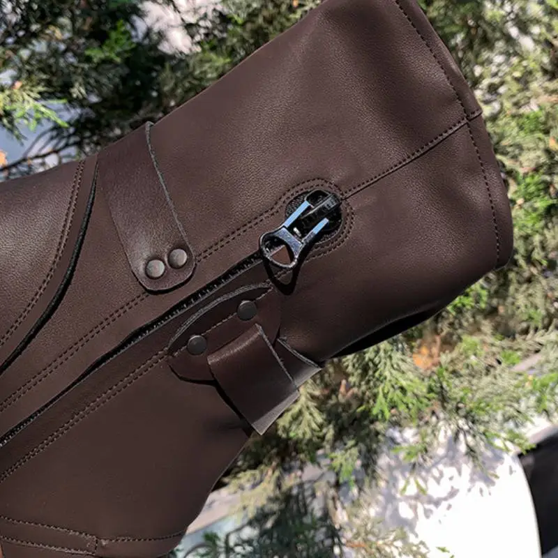 Retro Fashionable Ankle Boots-3