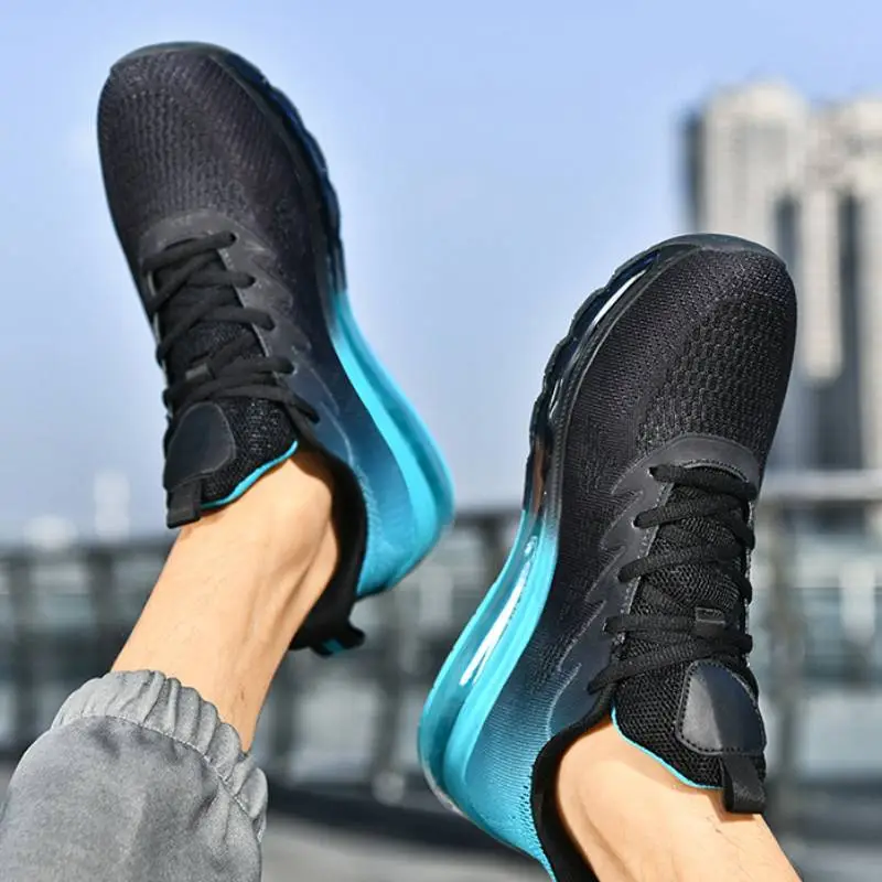 Simple Breathable Running Shoes-4