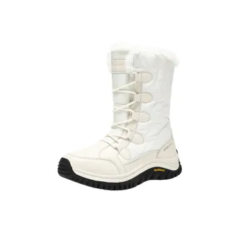 Basics Contrast Faux Fur Snow Boots