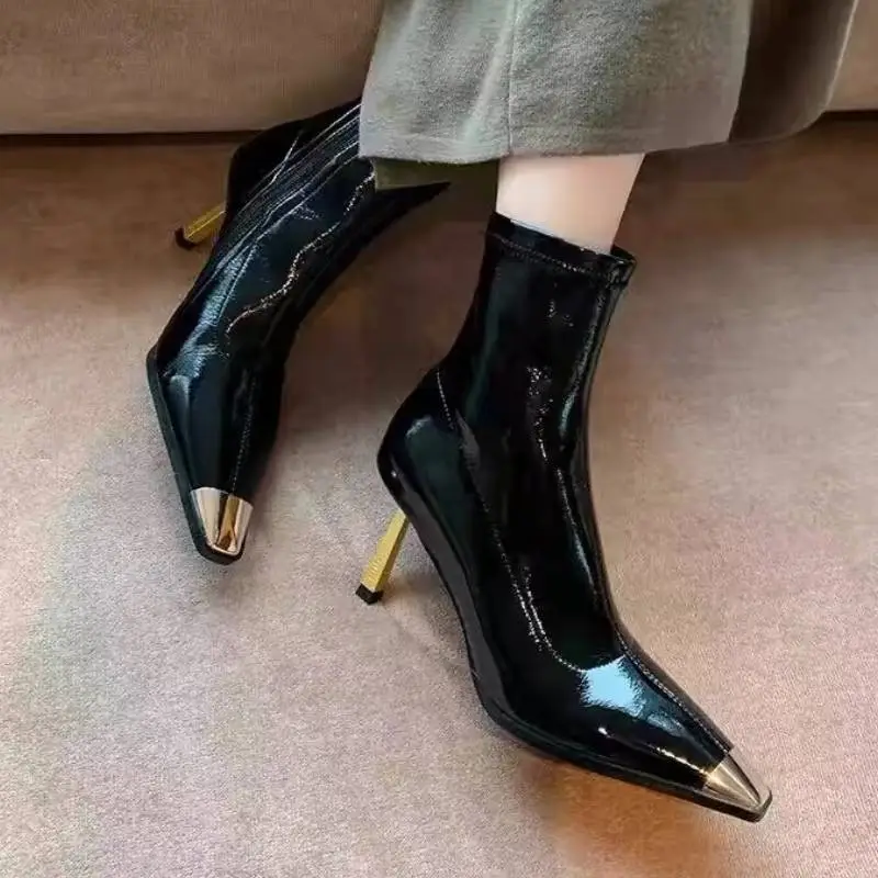 Basics Fashionable Ankle Boots-5