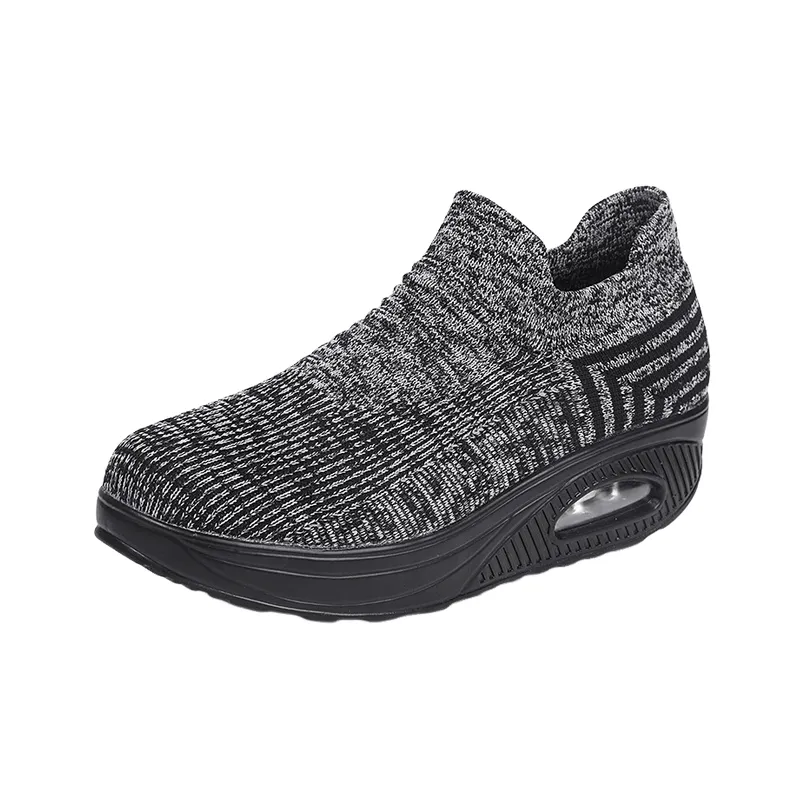 Simple Breathable Slip On Shoes-1