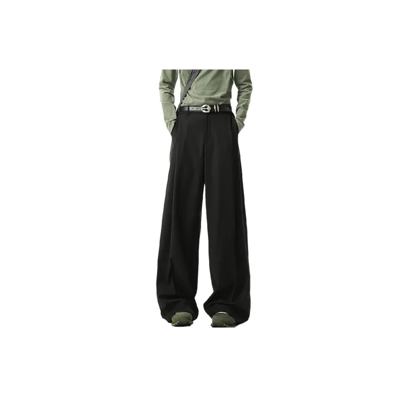 Retro Loose Cotton Casual Pants-2