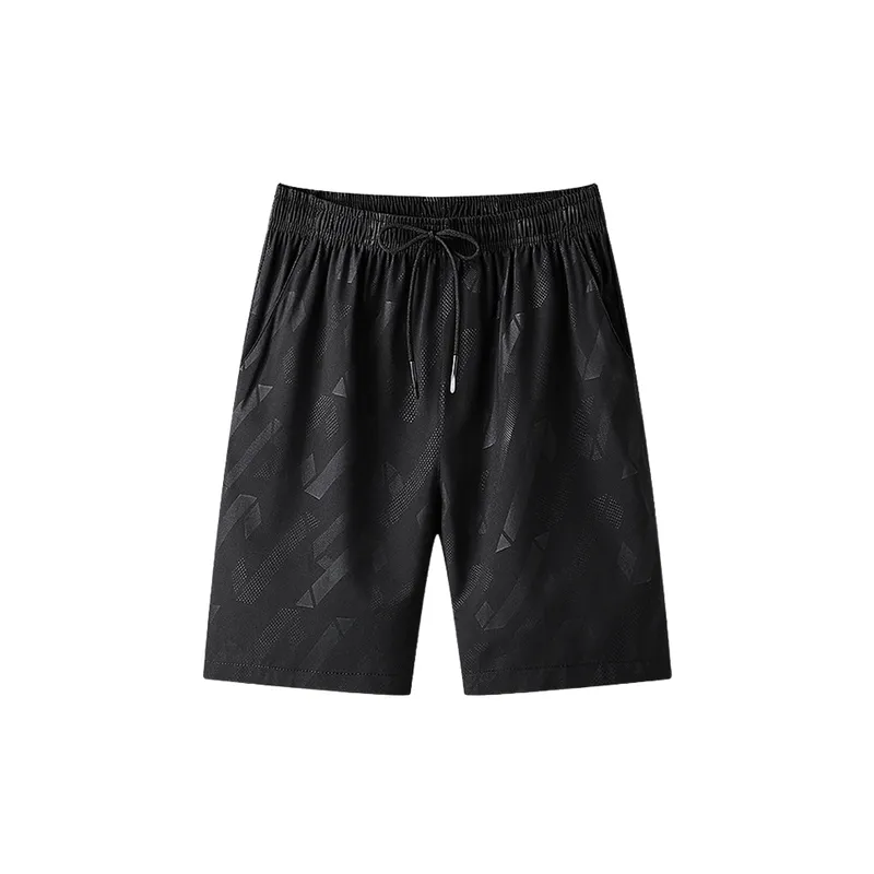 Casual Loose Blended Synthetic Fabrics Sports Shorts-2