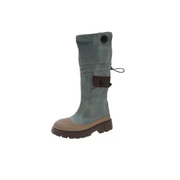 Retro Funky Knee High Boots