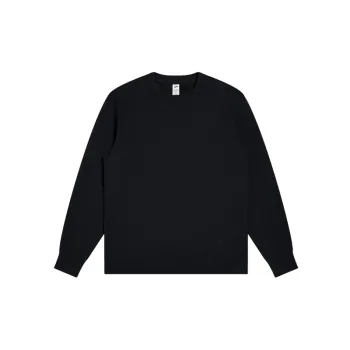 Basics Simple Silver Fox Velvet Sweatshirt