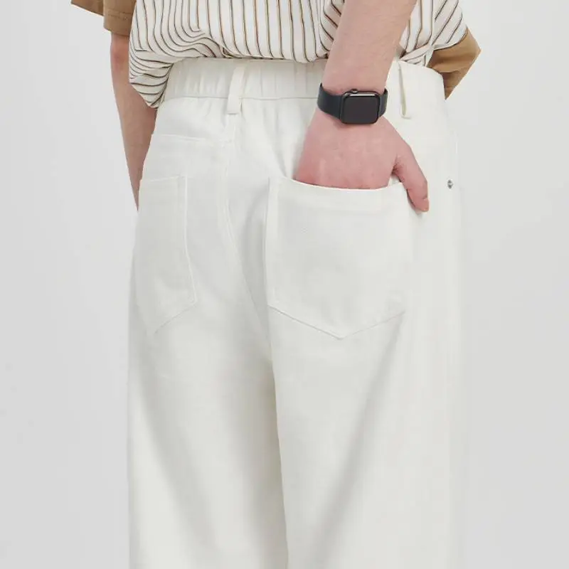 Fashionable Loose Cotton Casual Pants-3