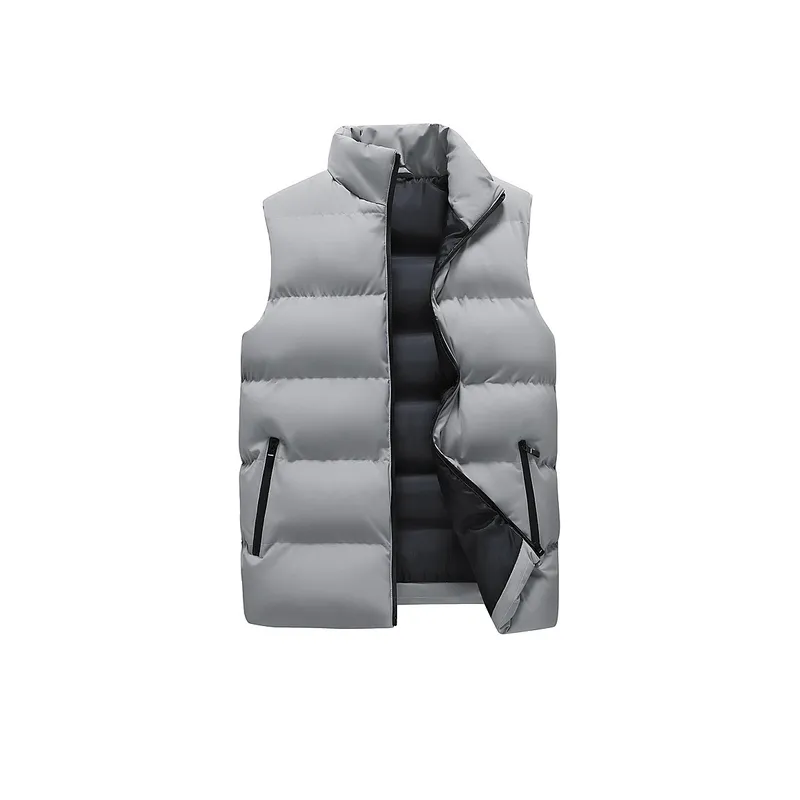 Fashionable Plain Warming Polyester Jacket-1