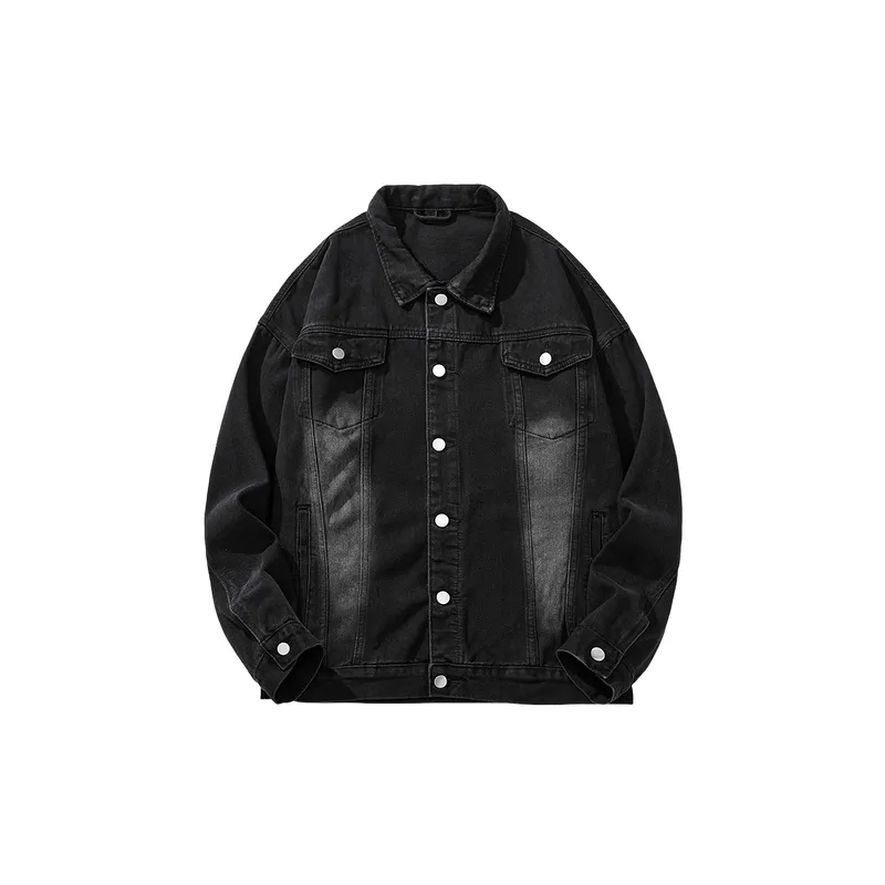 Fashionable Loose Denim Jacket-0
