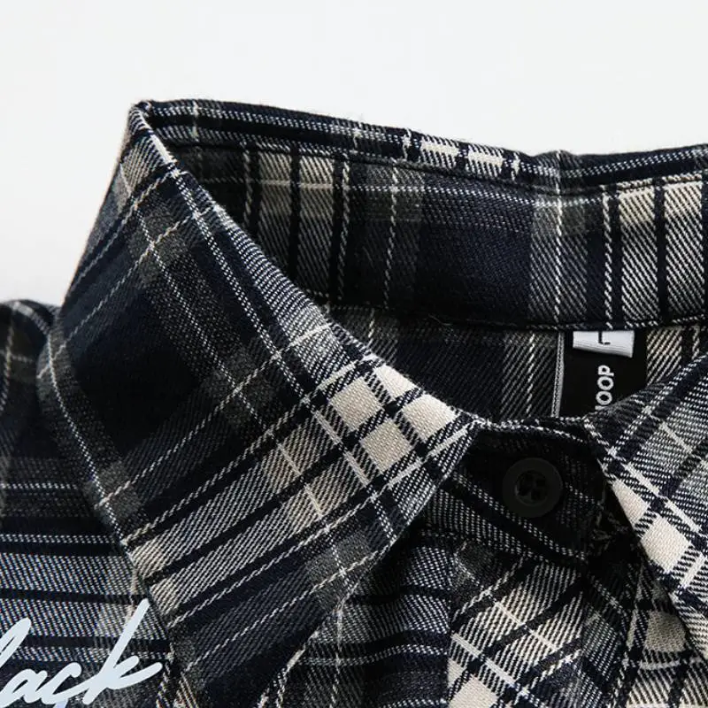 Casual Loose Blended Synthetic Fabrics Shirt-2