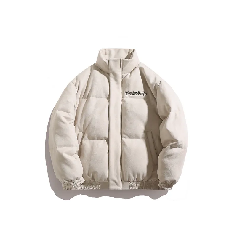 Zipper Fashion Quilted Jacket-0
