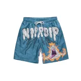 Women's Tribal Paperbag Straight Ankle Pants