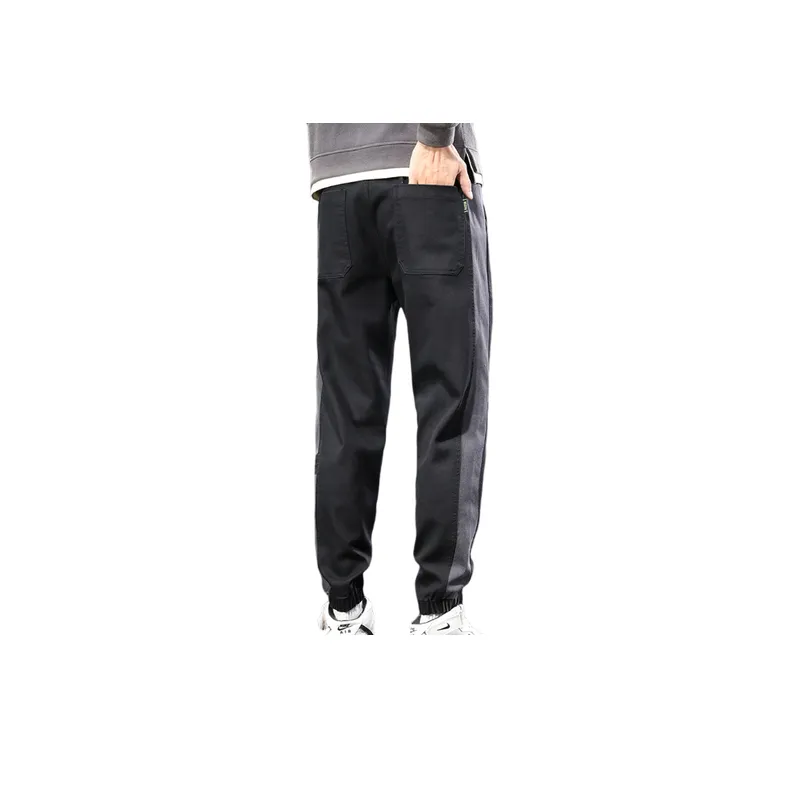 Casual Elastic Waist Anti pilling Harlan Pants-3