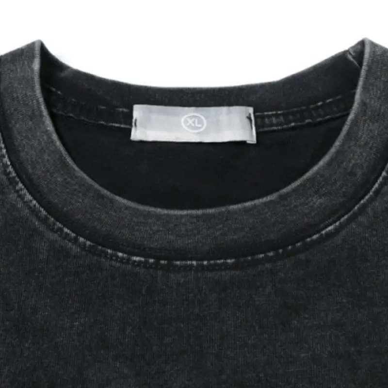 Fashion Print Cotton T Shirt-3
