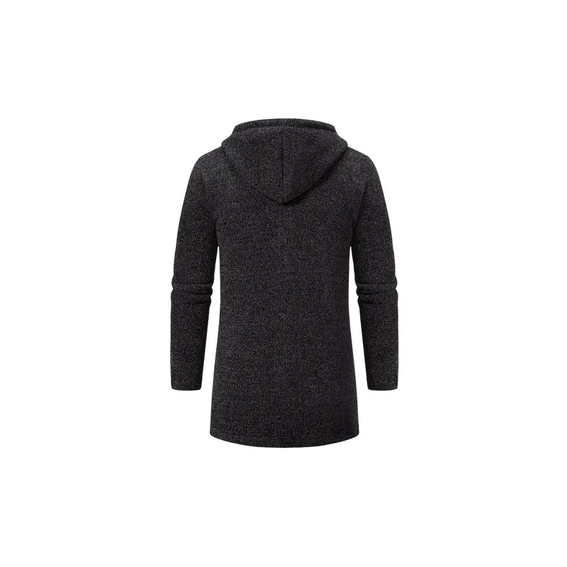Simple Warm Blended Synthetic Fabrics Sweater-1