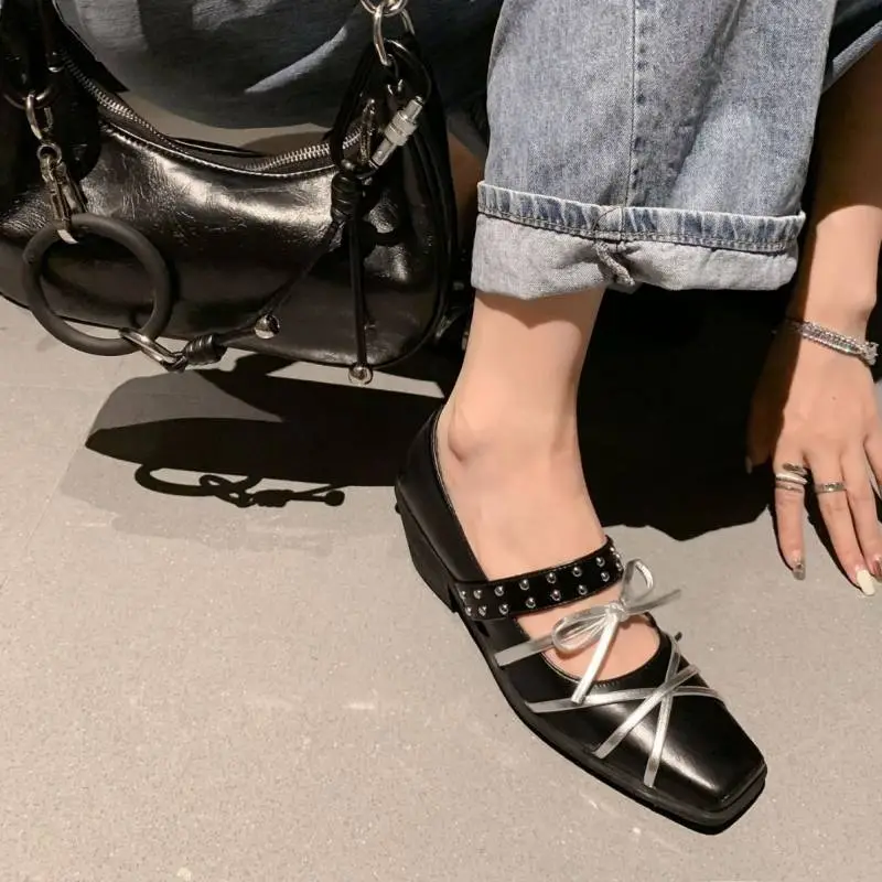Fashionable Simple Mary Jane Shoes-5