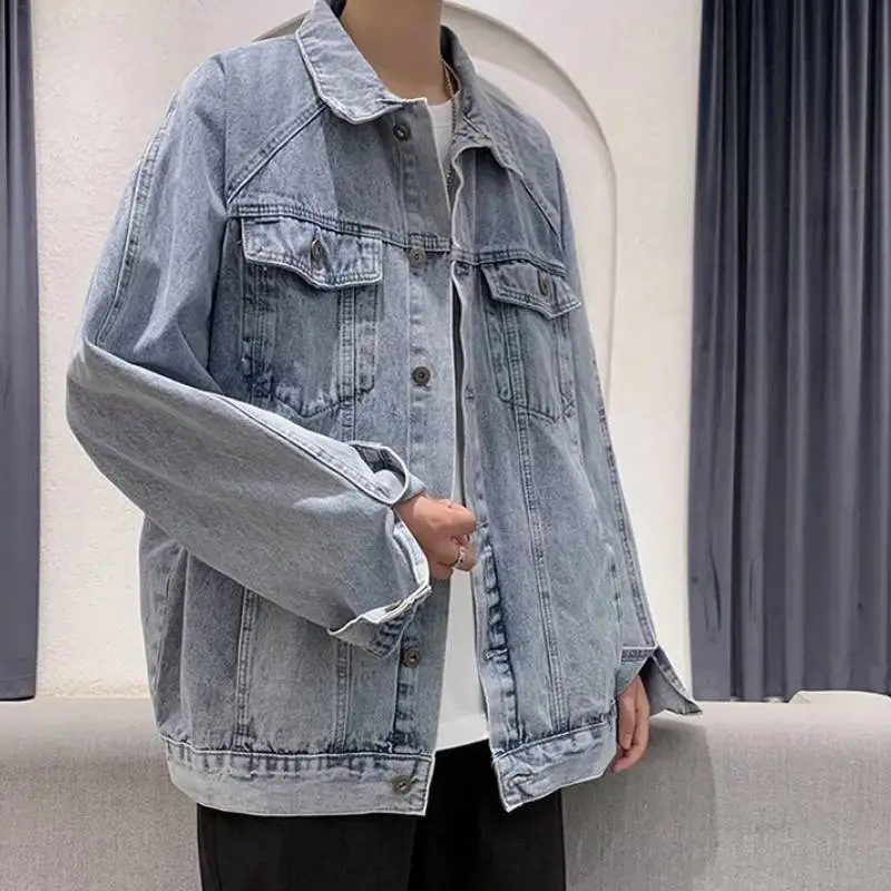 Retro Lightweight Denim Jacket-3
